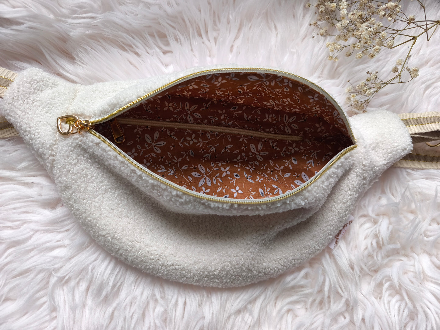 Sac banane douceur blanche