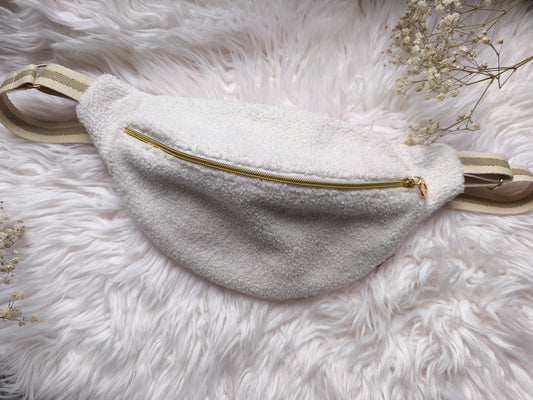 Sac banane douceur blanche